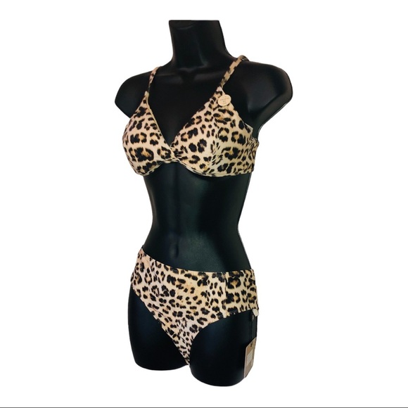 Niptuck Natural Animal Magic Molly Tummy Control Bikini Set size 4 brand new - Picture 3 of 16